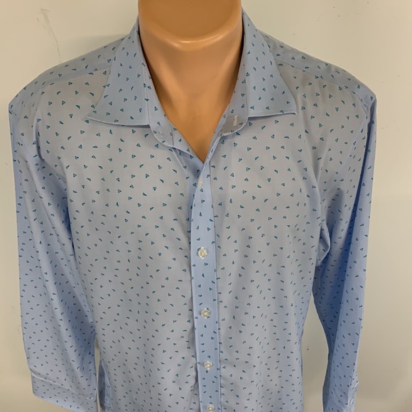 Bonobos long sleeve button down shirt.  16 1/2 - 34 - Picture 3 of 7